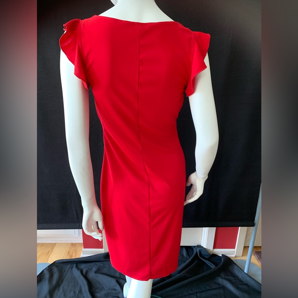 Hour Glass Red Dress. Size: M Good condition - Picture 3 of 4